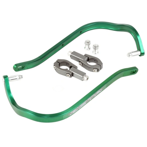 Zeta Handguard Full Frames (Armour Bend - Taper Bars) - Green