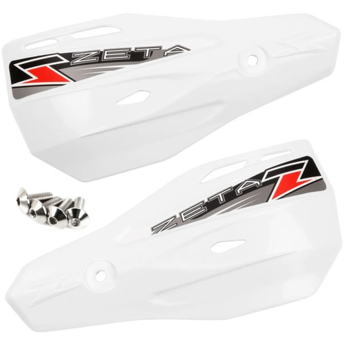 Zeta Handguard Shields (2 Protectors) - White