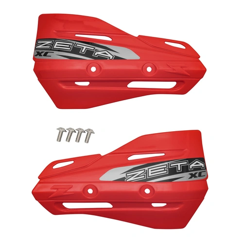 Zeta Handguard Shields (CX Protector) - Red