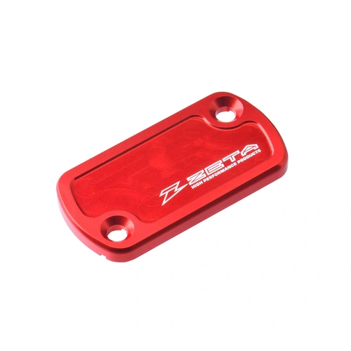 Zeta Front Brake Master Cylinder Cover for CR/CRF/KX450, Rear for CRF250L, CT125 '20< - Red