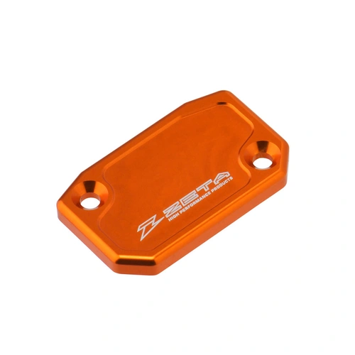 Zeta Front Brake Master Cylinder Cover for Beta, GasGas, Husqvarna, Kawasaki, KTM, Stark - Orange