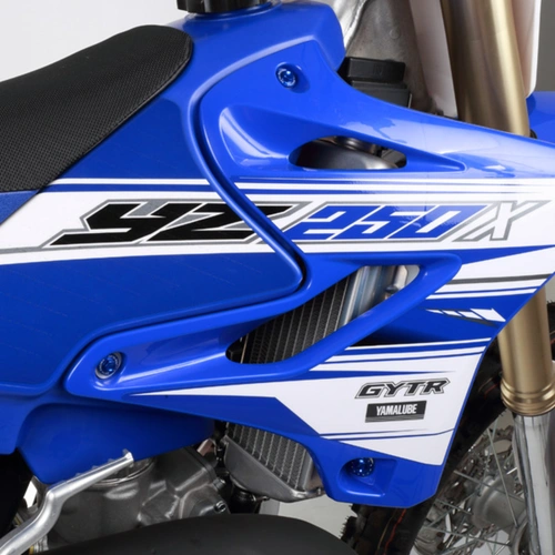 Zeta Alloy Plastics Bolt Kit for YZ125/250 '08< (17 Pack) - Blue