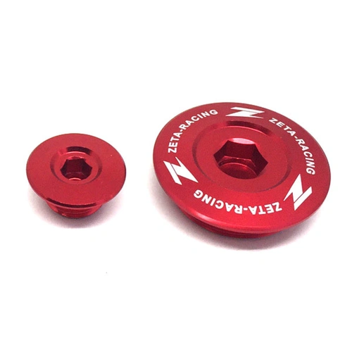 Zeta Engine Plug for CRF250R '10-17, CRF450R/X, CRF150R - Red