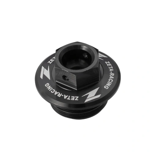 Zeta Oil Filler Plug for CR/CRF/CRF250L, CT125 '20<, YZ/YZF/WRF, KLX - Black
