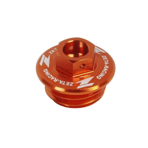Zeta Oil Filler Plug for KTM/Husqvarna - Orange