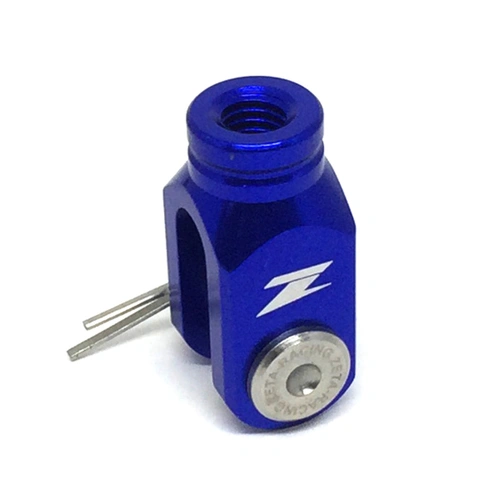 Zeta Brake Pedal Clevis for KX, KLX, RM, DRZ400 - Blue
