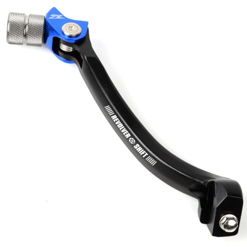 Zeta Adjustable Gear Lever Revolver for YZ250FX/WR250F '15-19 - Blue