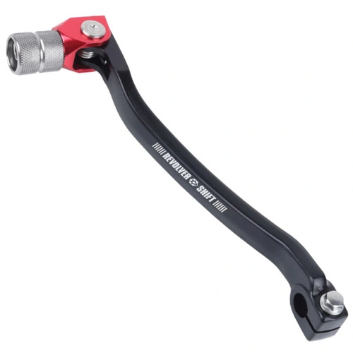 Zeta Adjustable Gear Lever Revolver for XR250 (ME06/08,MD30), XR400R, KLX125 - Red