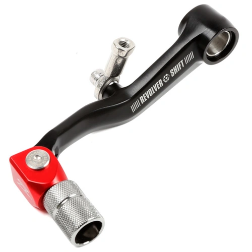 Zeta Adjustable Gear Lever Revolver for CRF1000L '16-19, CRF1100L '20 - Red