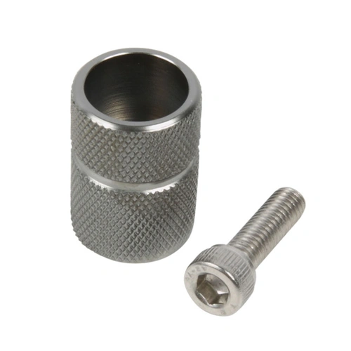 Zeta Gear Lever Revolver Replacement Tip - Titanium - 28mm