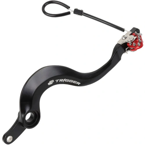 Zeta Trigger Brake Pedal for RMZ450 '08< - Red