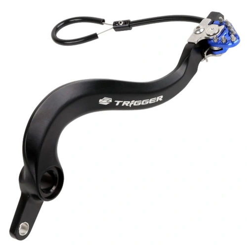 Zeta Trigger Brake Pedal for YZ450F/WR450F - Blue