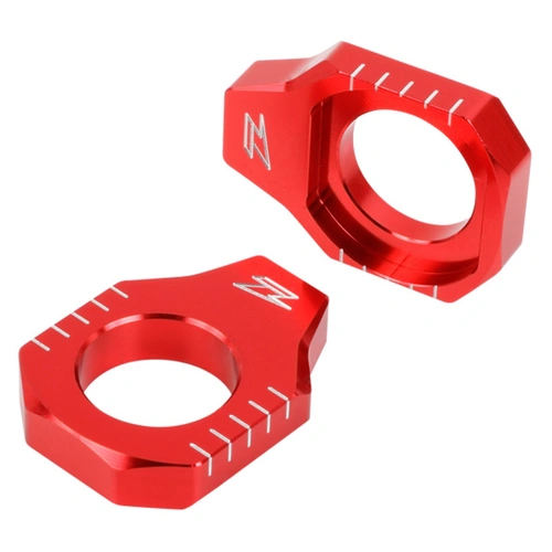 Zeta Axle Blocks for KXF250 '17<, KXF450 '16< - Red
