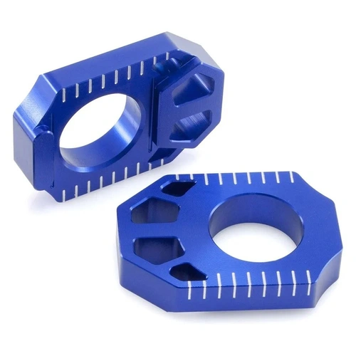 Zeta Axle Blocks for YZ/YZF '07-08, WR250R/X - Blue