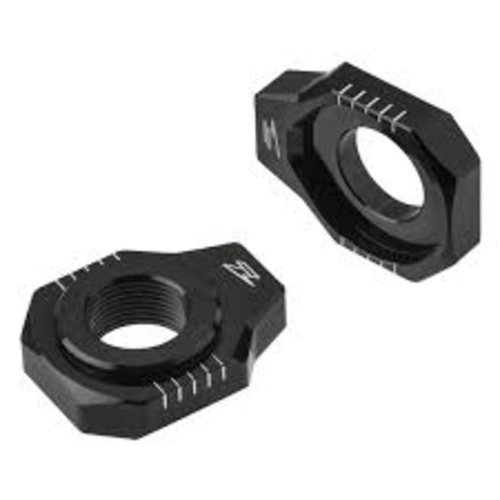 Zeta Axle Blocks for Husqvarna TC/FC/TX/FX '23<, TE/FE '24<, GasGas MC/EC/EX '24< - Black