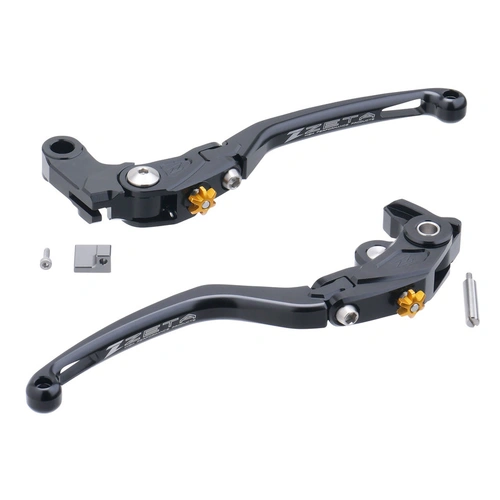 Zeta Z-Street Road Pilot Lever Set for YZF-R1 '15< - Black