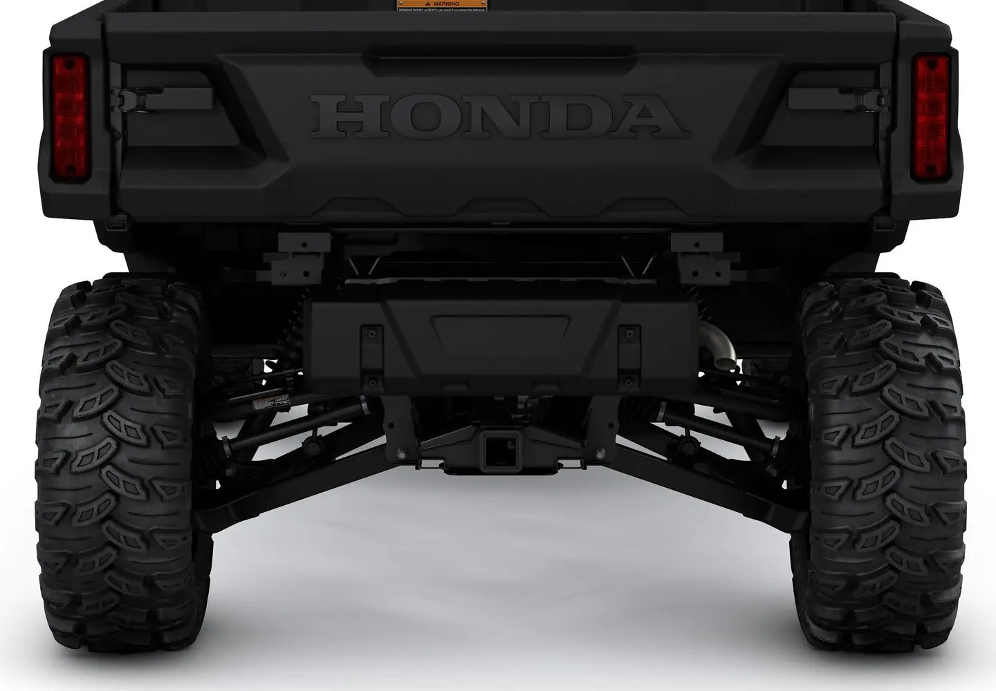 Independent front and rear suspensions